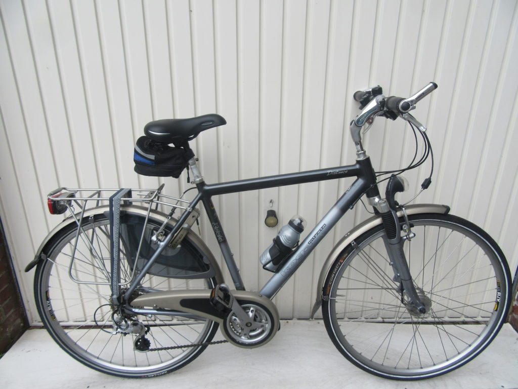 3b-2-HEREN GEVEERDE VAKANTIEFIETSEN-framemaat L ( 56 tm 60 ) voor een  lichaamslengte van +- 175-185 cm. – Jan Hoedje Haarlem