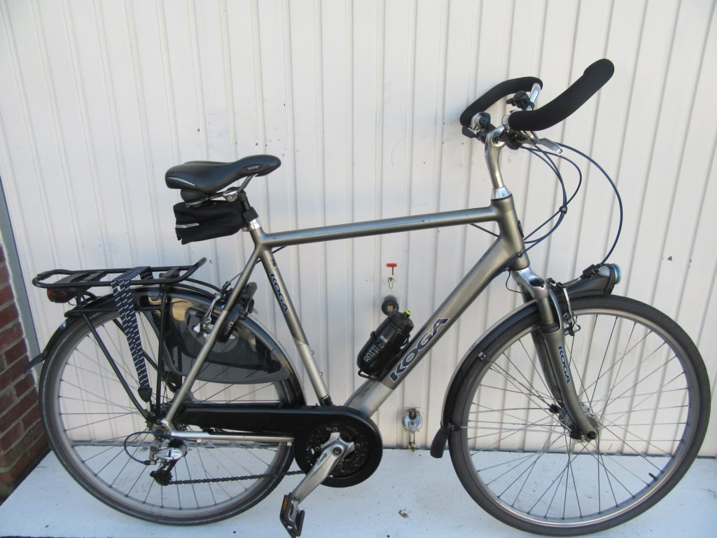 3b-2-HEREN GEVEERDE VAKANTIEFIETSEN-framemaat L ( 56 tm 60 ) voor een  lichaamslengte van +- 175-185 cm. – Jan Hoedje Haarlem