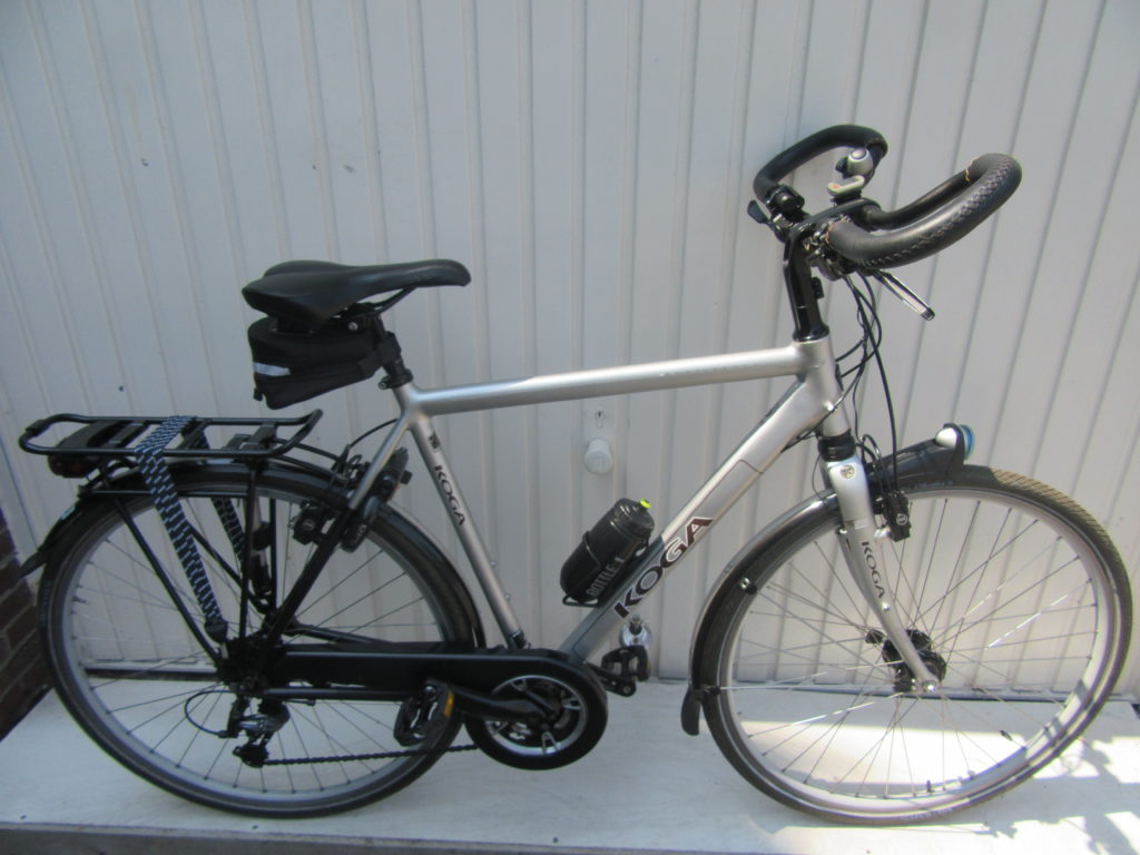 3b-2-HEREN GEVEERDE VAKANTIEFIETSEN-framemaat L ( 56 tm 60 ) voor een  lichaamslengte van +- 175-185 cm. – Jan Hoedje Haarlem